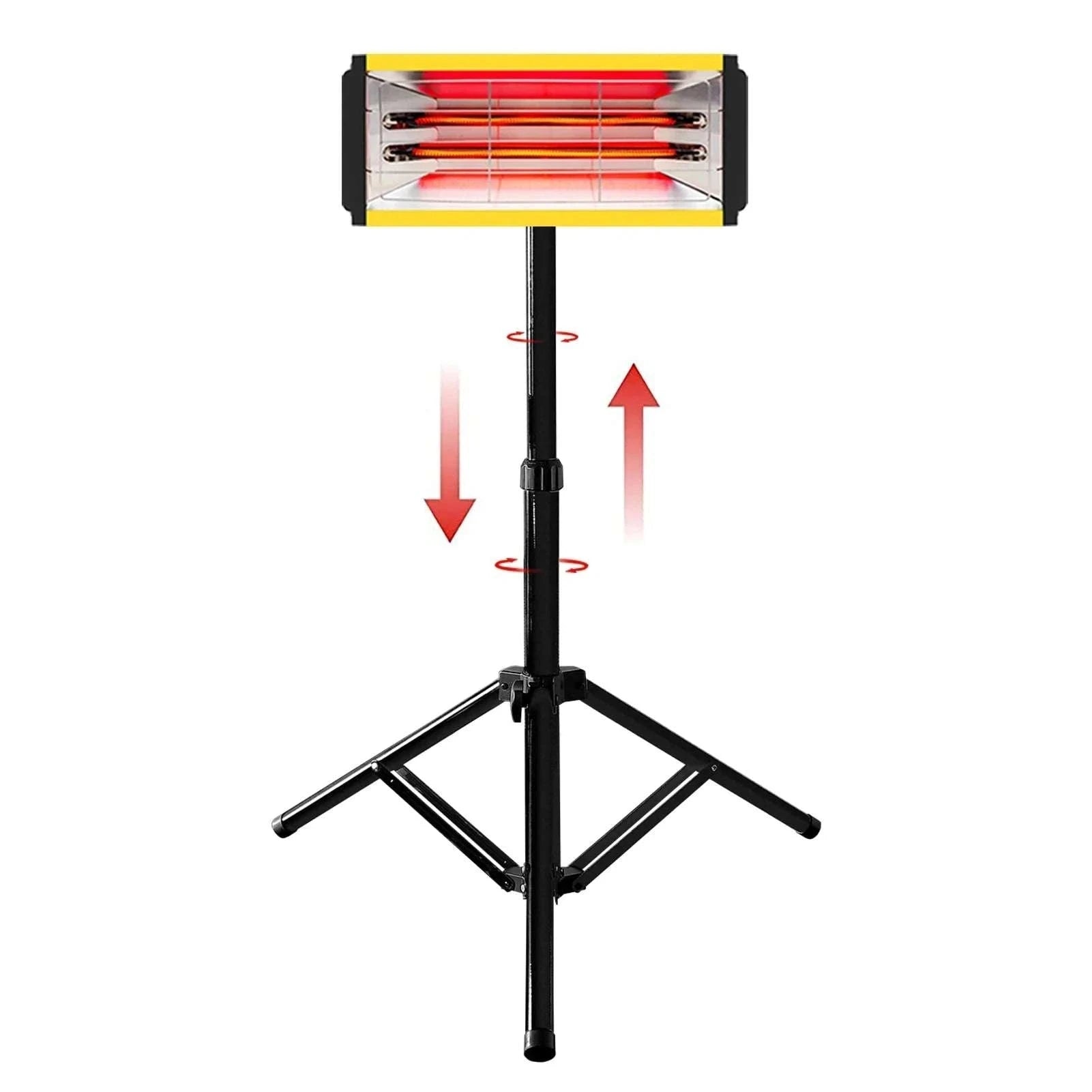 2000W Infrared Paint Curing Lamp with Adjustable Bracket-ZJ-SC-002 / 220V EU / GERMANY