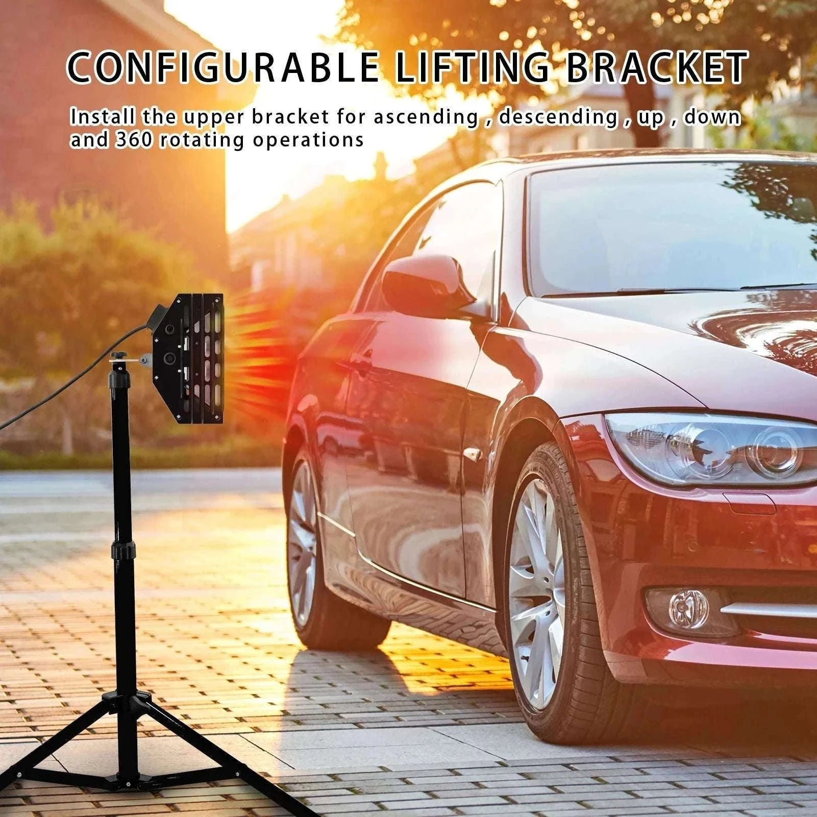 2000W Infrared Paint Curing Lamp with Adjustable Bracket-ZJ-SC-002 / 220V EU / GERMANY