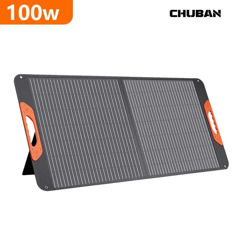 200W Foldable Solar Panel for Outdoor Charging-200W / United States