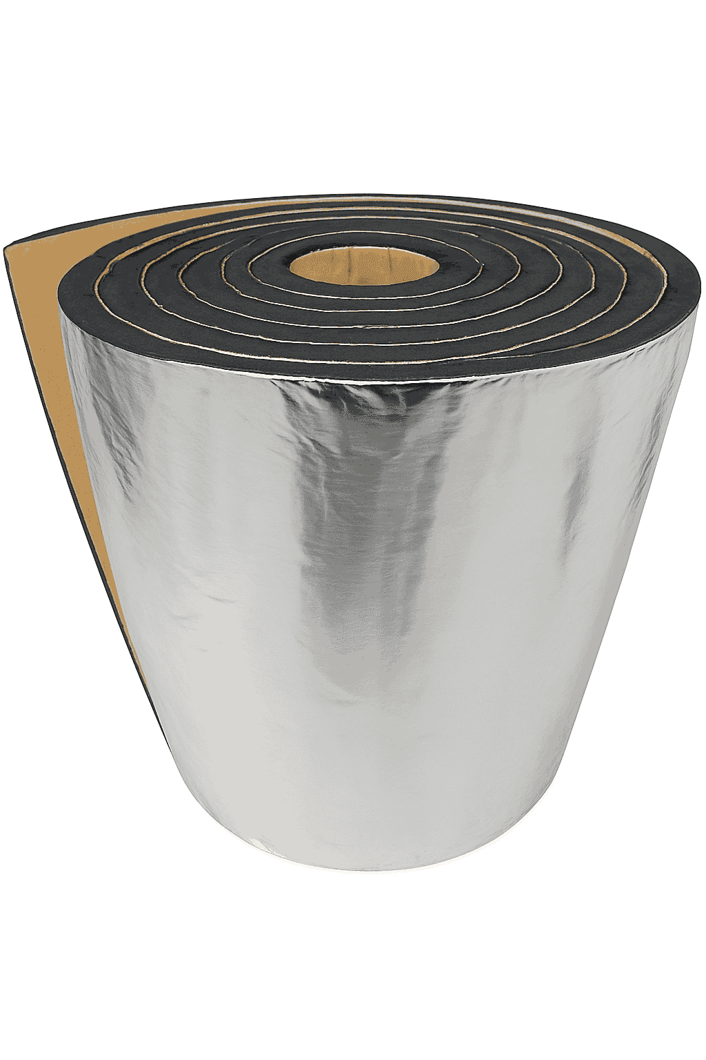 200x50cm Car Sound Deadening Mat Aluminum Foil Closed Cell Foam 5/7/10mm-7mm 200x50cm