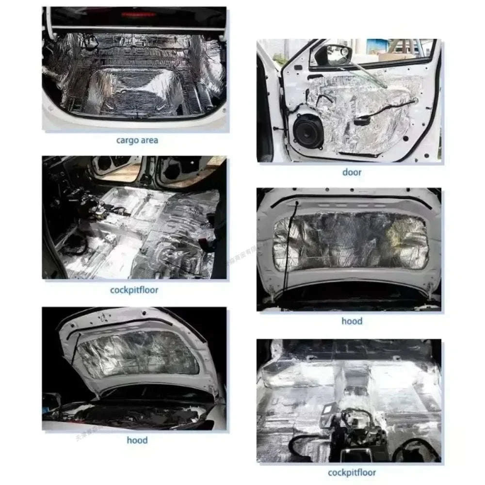200x50cm Sound Deadener Mat for Car-50cmx200cmx10mm