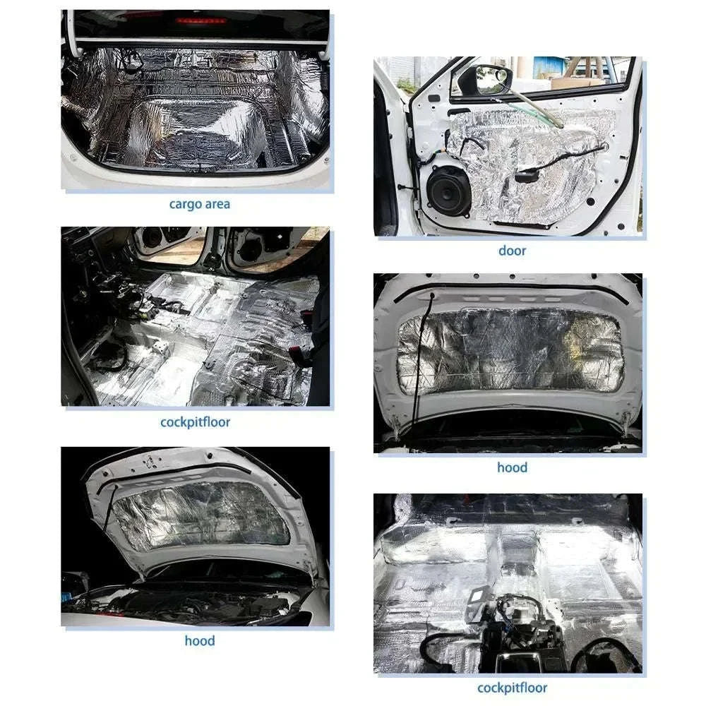 200x50cm Sound Deadener Mat for Car-50cmx200cmx10mm