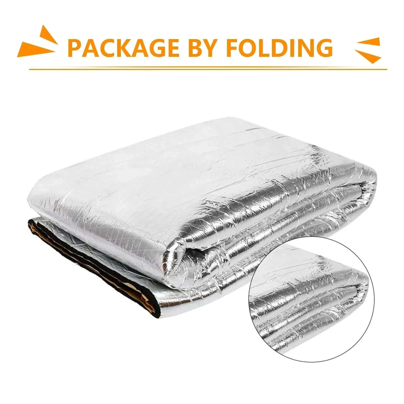 200x50cm Sound Deadener Mat for Car-50cmx200cmx10mm