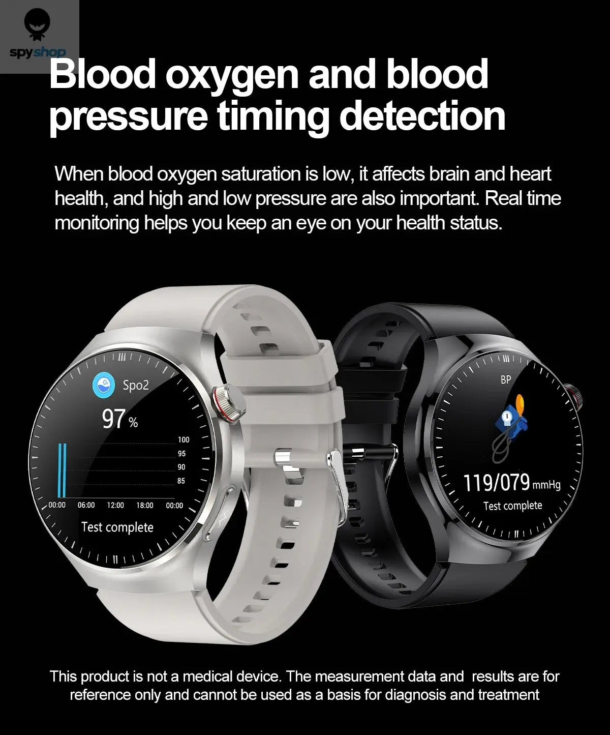 2024 New Medical Grade Smart Watch Blood Sugar Blood Lipid Uric Acid ECG+PPG Body Temperature Bluetooth Call Health Smartwatch Spy-shop.com