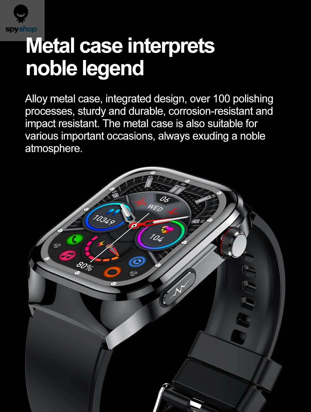 2024 New Uric Acid Blood Fat Smart Watch Men Blood Sugar ECG+PPG Blood Pressure Bluetooth Call Sports for Xiaomi Health Watch Spy-shop.com