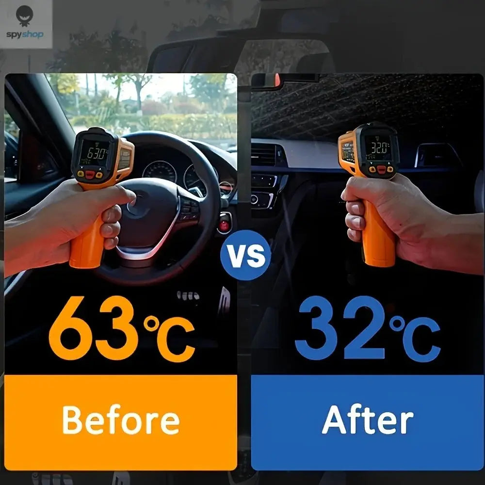 2025 Car Umbrella Windshield Sunshade Foldable Sun Shade Front Window Cover for UV Block Heat Portable Protector Parasol Spy-shop.com