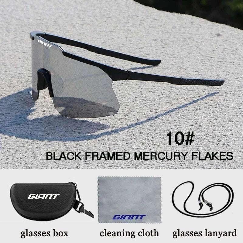 2025 Giant Cycling Glasses UV400 Anti-Fog Sports Sunglasses-C8-with-box / China Mainland