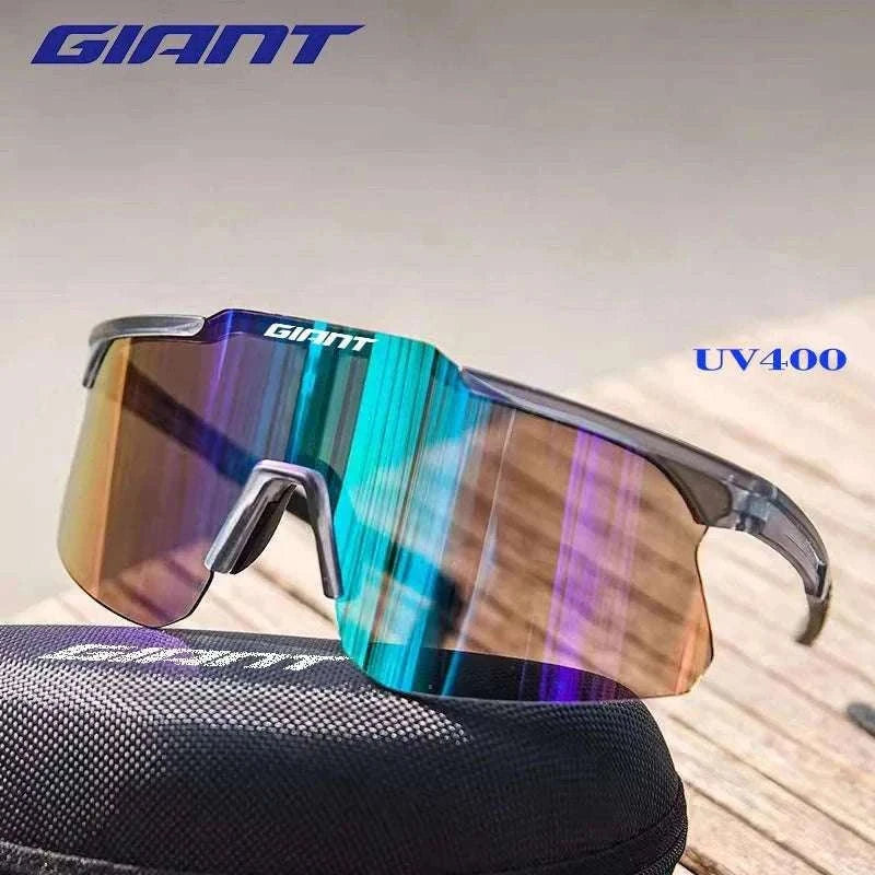 2025 Giant Cycling Glasses UV400 Anti-Fog Sports Sunglasses-C8-with-box / China Mainland