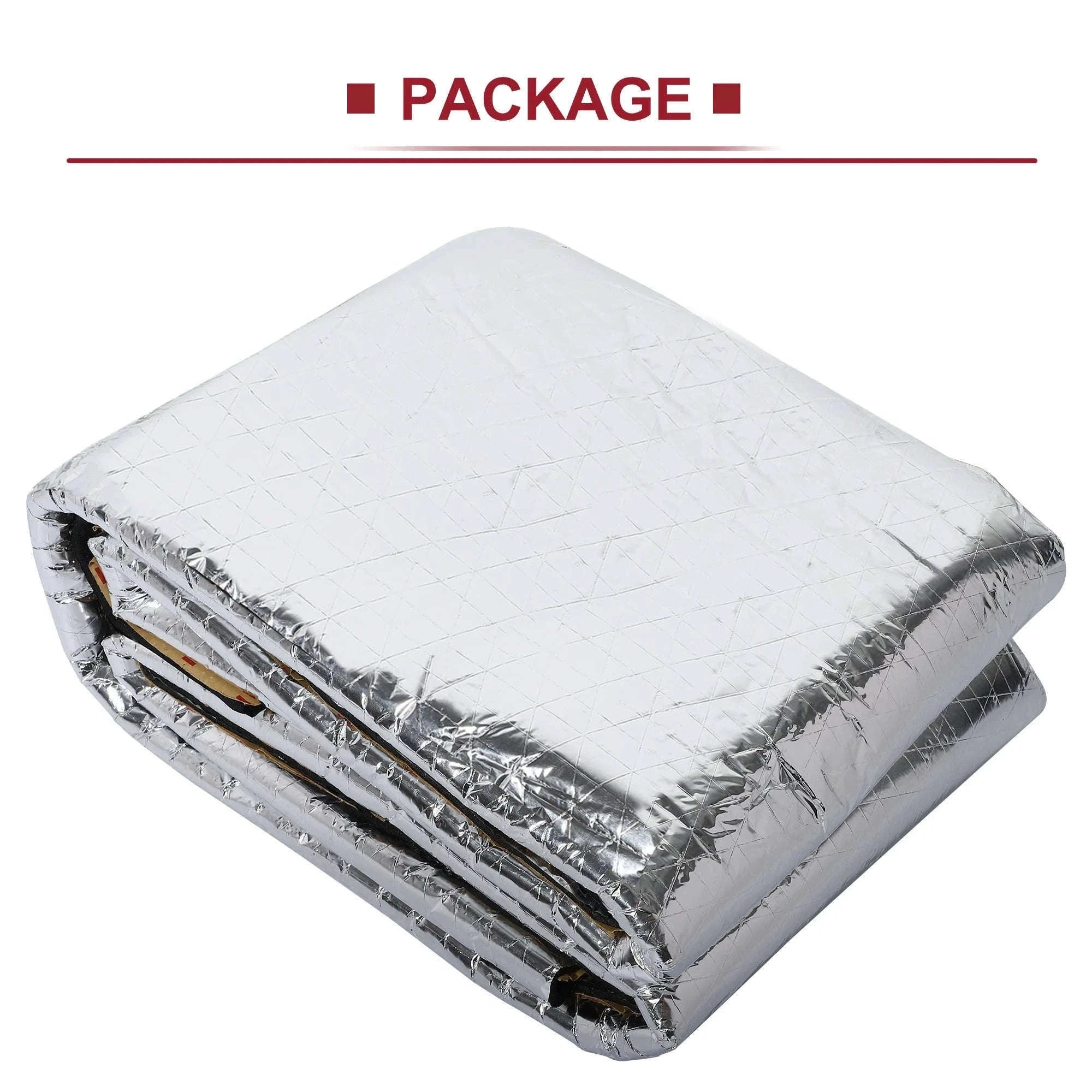 203cm x 100cm Car Firewall Heat and Sound Deadener Insulation Mat, 5mm-5mmx203cmx100cm