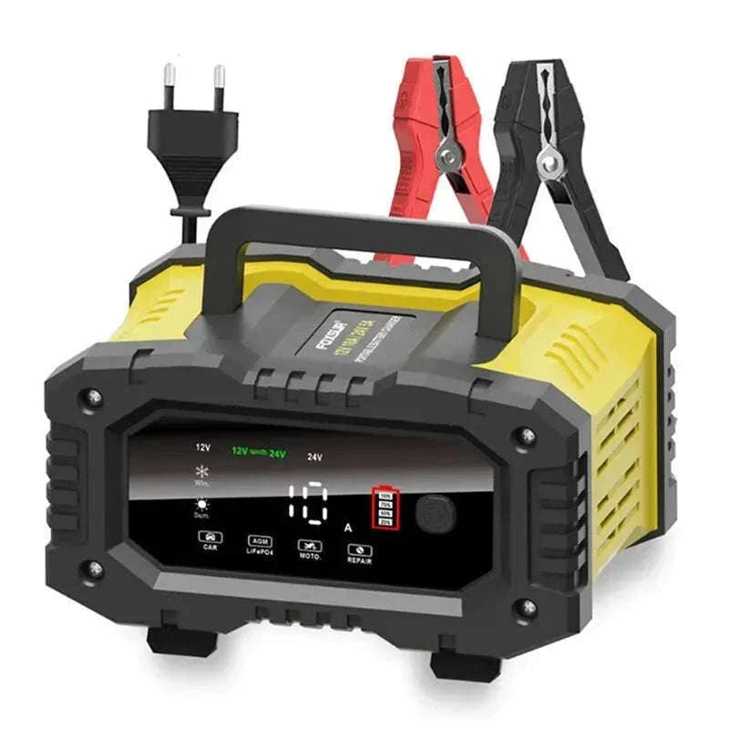 20A/10A Smart Car & Motorcycle Battery Charger 12V/24V-20A 10A red