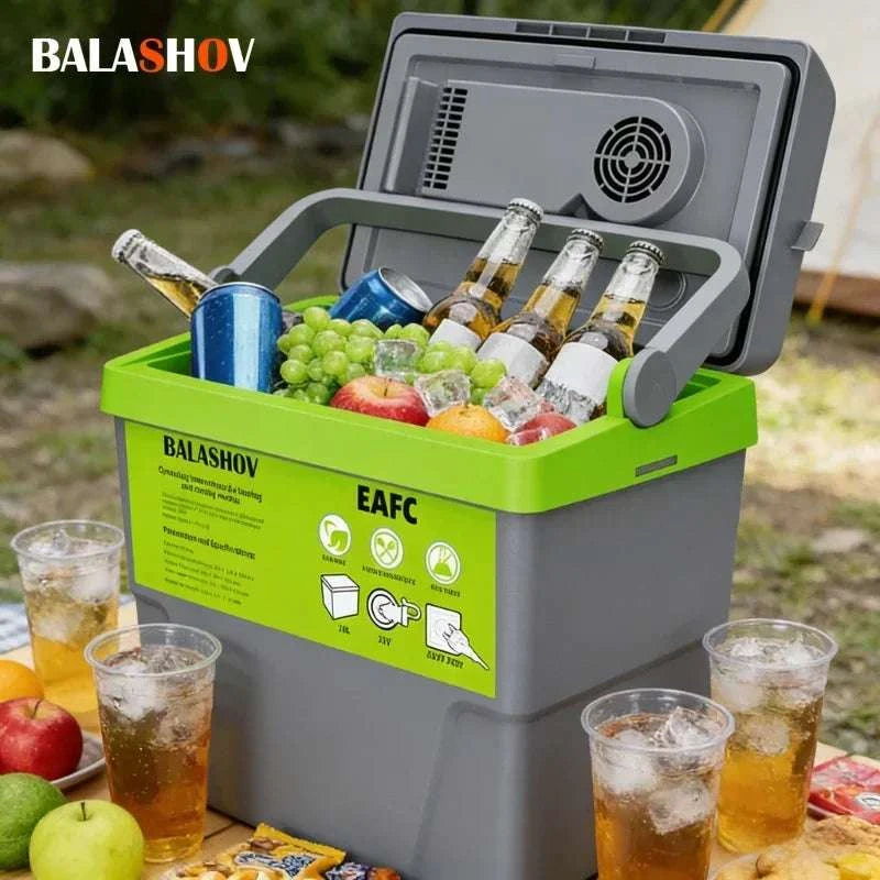 20L Portable Mini Fridge Cooler & Warmer for Car, Home, Travel-Home or Car / UK