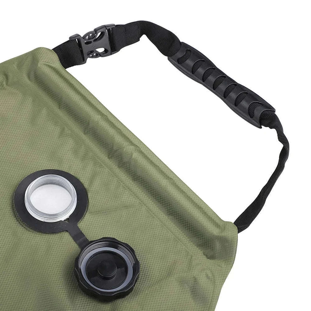 20L Solar Shower Bag with Shower Head for Camping-Simple style
