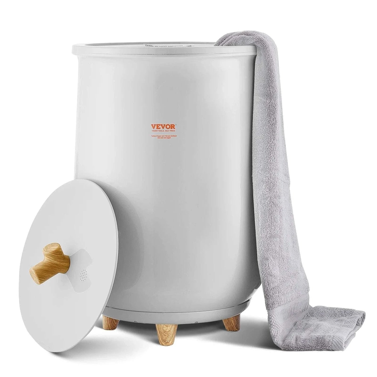 20L Towel Warmer Bucket with Adjustable Heat & Aromatherapy-Gray 20L / Poland