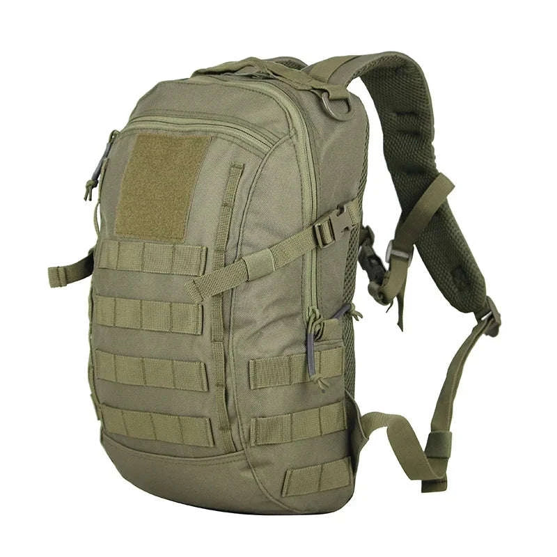 20L Waterproof Tactical Backpack for Travel and Outdoor Use-Black / spain