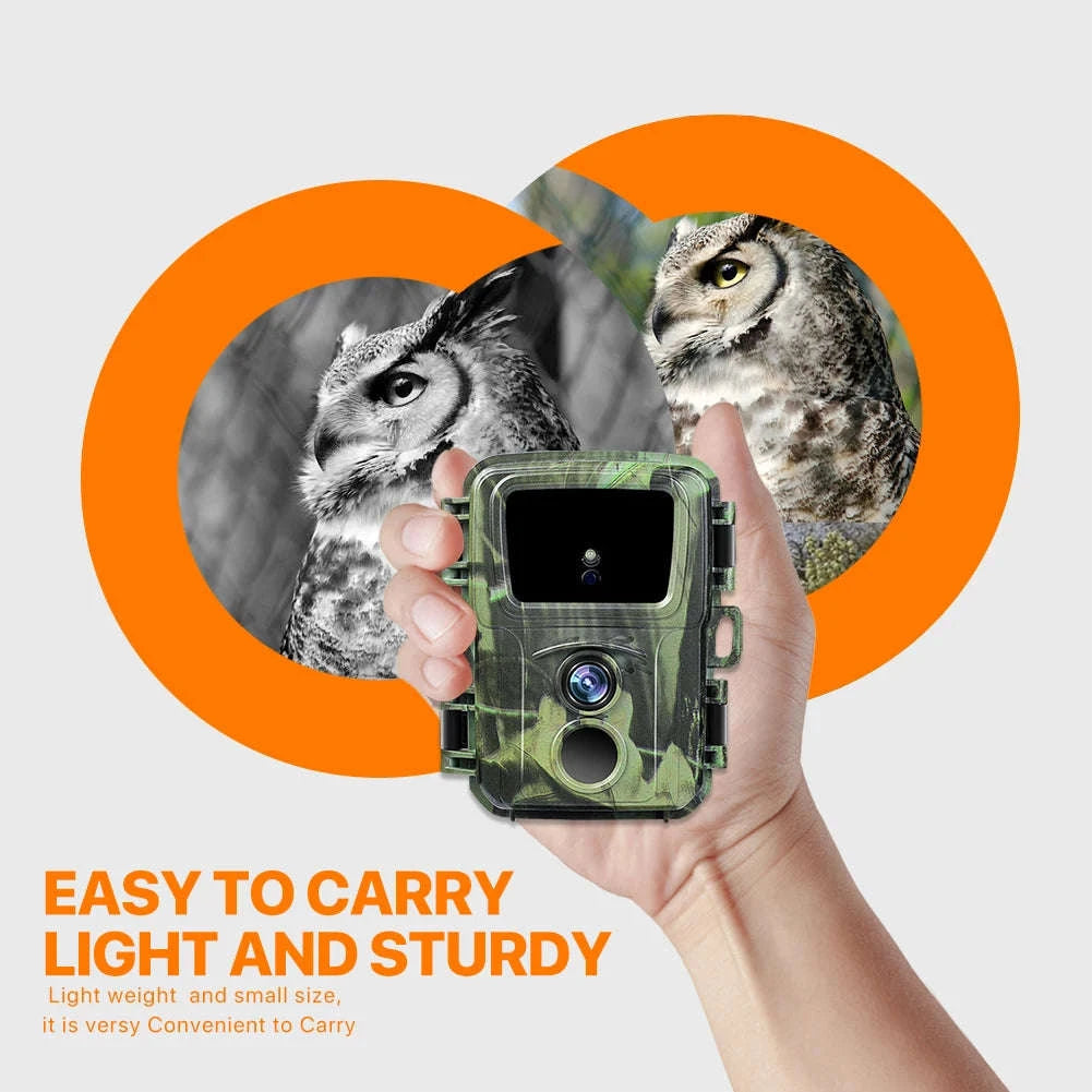 20MP Mini Trail Camera with Night Vision and Fast Motion Detection-1PCS Mini600