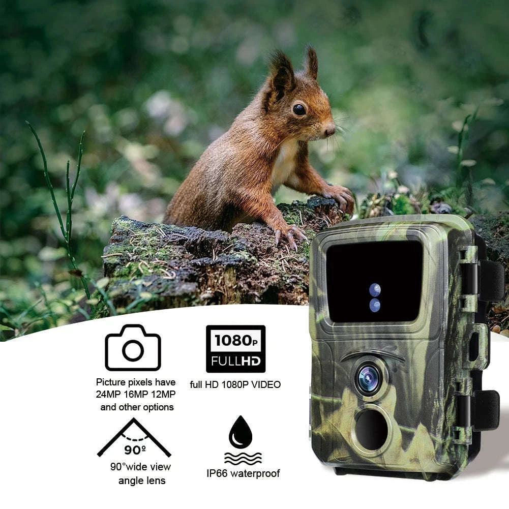 20MP Mini Trail Camera with Night Vision and Fast Motion Detection-1PCS Mini600