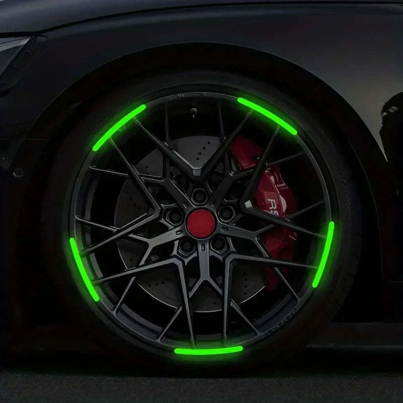 20PCS Car Wheel Luminous Stickers-Default Title