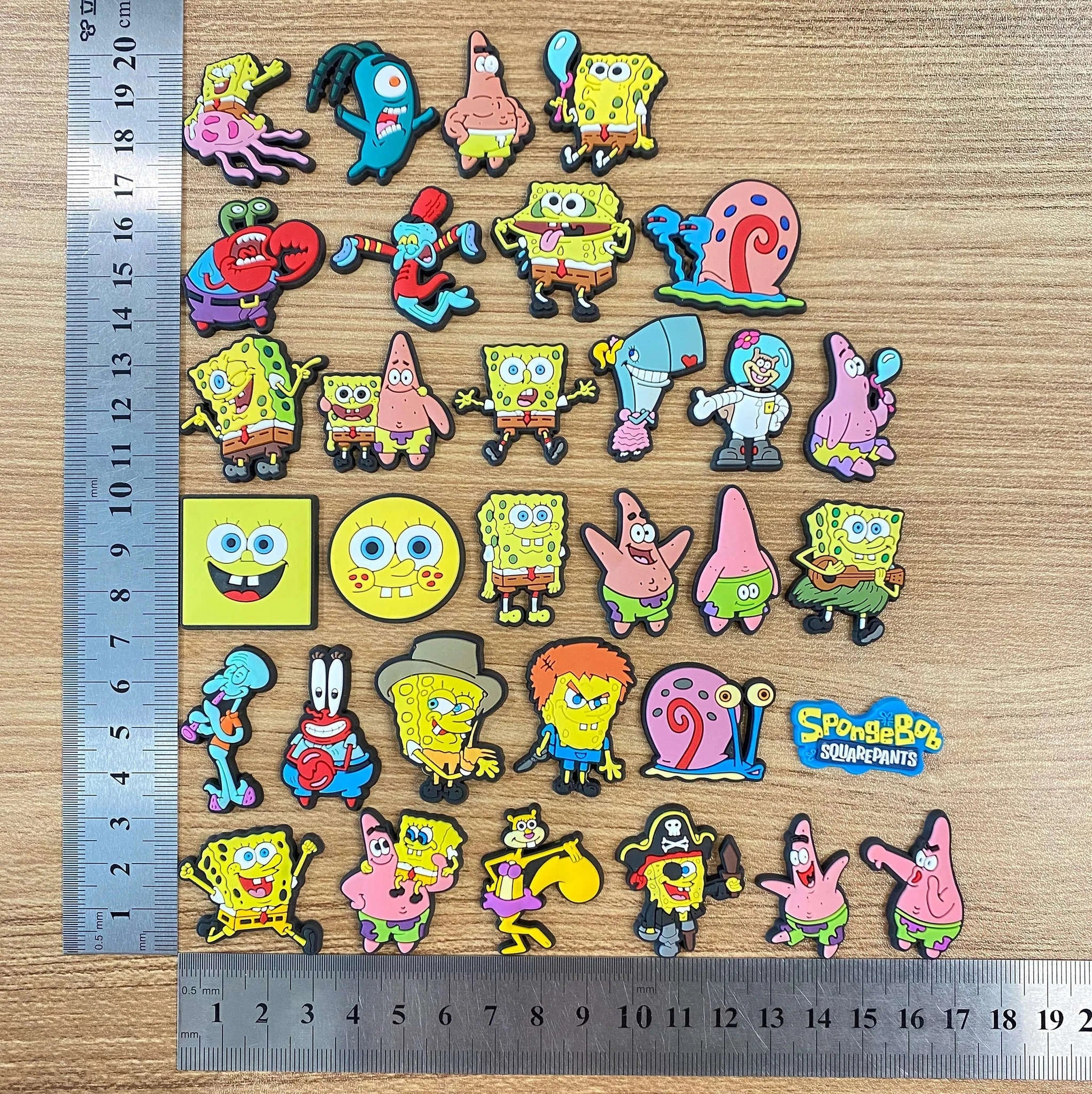 20pcs SpongeBob Shoe Charms Set-20PCS