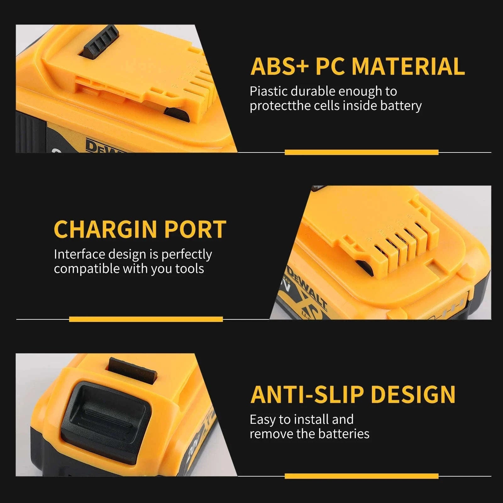 20V 6.0Ah Rechargeable Lithium Battery Pack-1 piece / United States