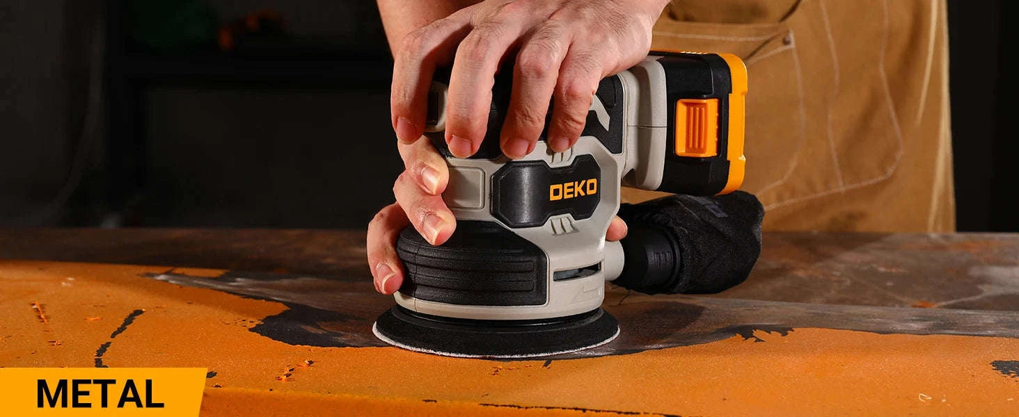 20V Cordless Orbital Sander 125 mm-One Battery / spain
