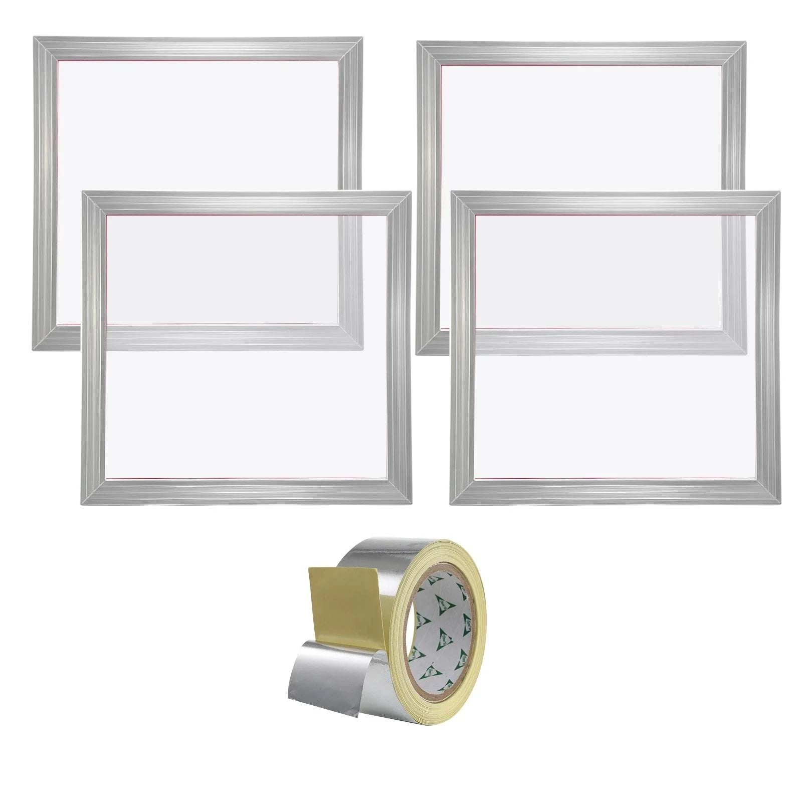 20x20in Aluminum Screen Printing Frame Kit with 110 Mesh Set-spain
