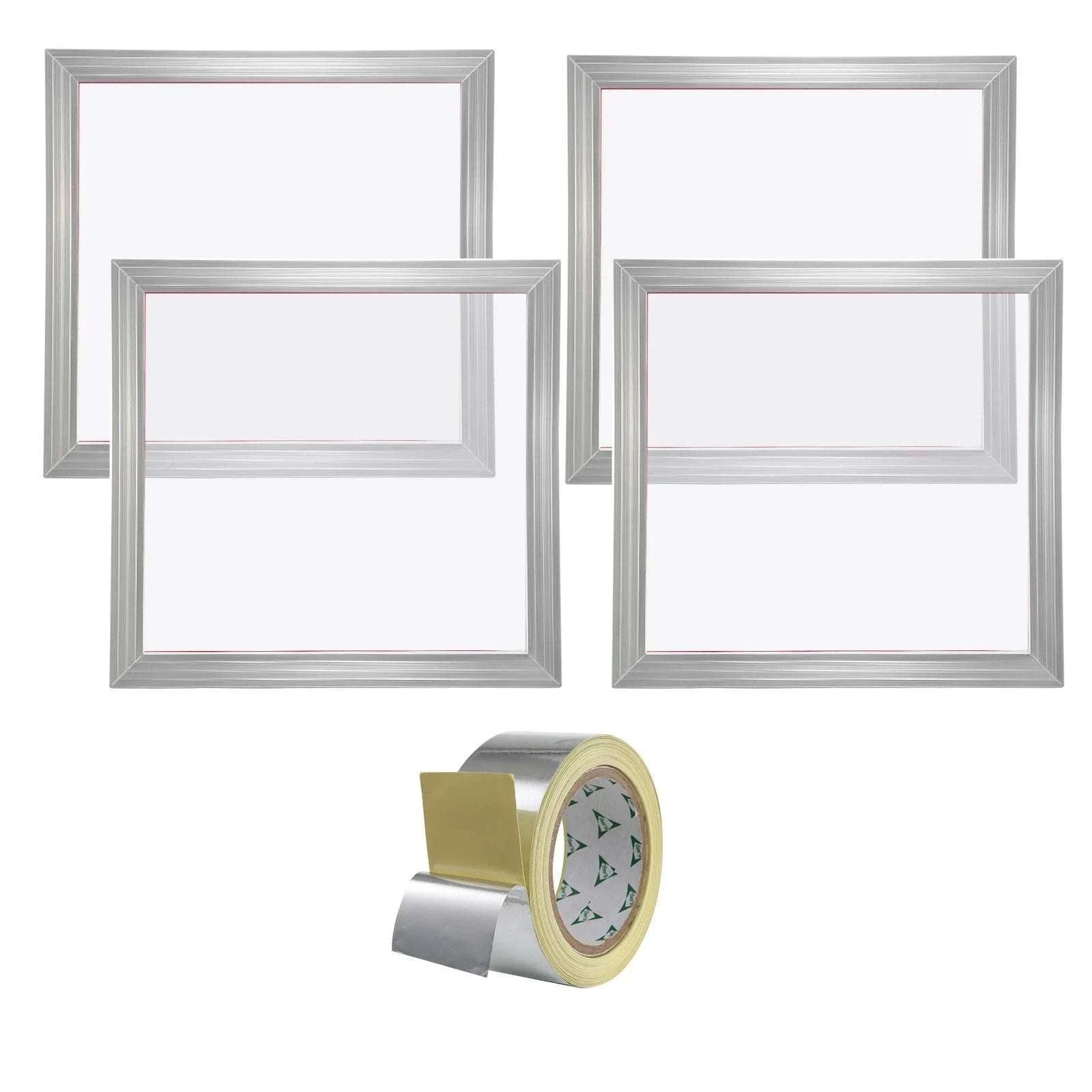 20x20in Aluminum Screen Printing Frame Kit with 110 Mesh Set-spain