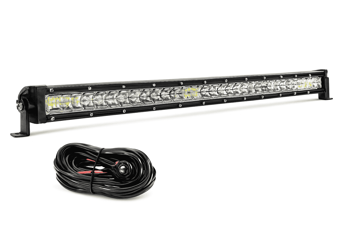 22 Inch 104W LED Light Bar 12000LM Single Row Driving Light 12V 24V-22inch 104W