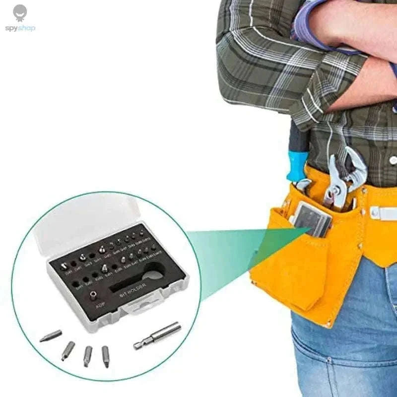 22-Piece Damaged Screw Extractor Drill Bit Set for Easy Repairs-22pcs