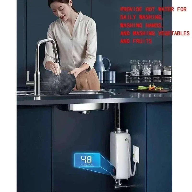220V 4600W Instant Water Heater for Bathroom and Kitchen-EU Plug