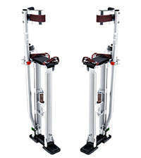 24-40 in Adjustable Drywall Stilts Aluminum Alloy-Black / france