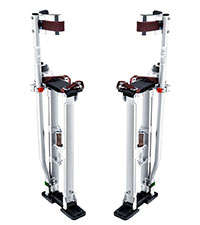 24-40 in Adjustable Drywall Stilts Aluminum Alloy-Black / france