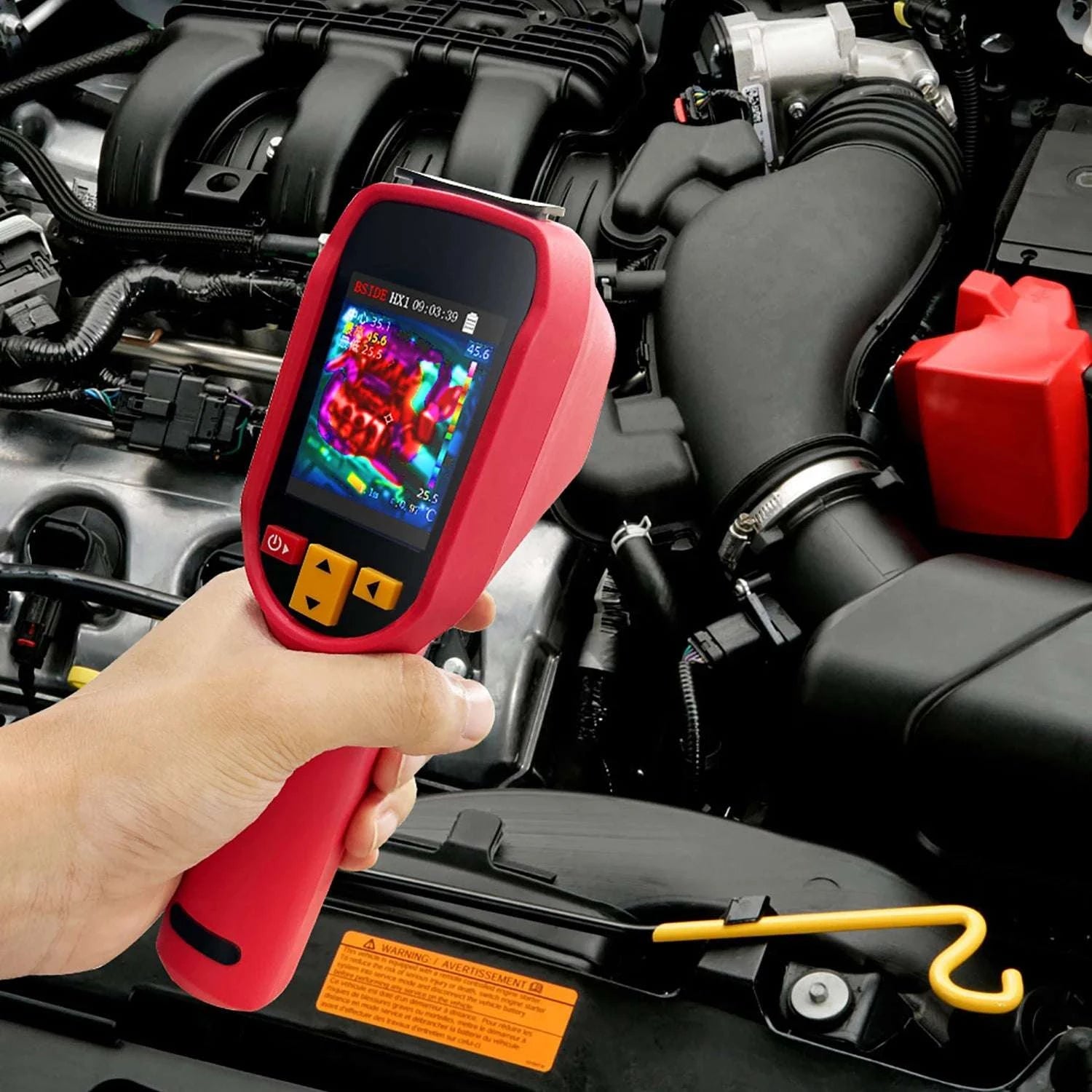 240x240 Thermal Imaging Camera Infrared Temperature Scanner -20°C to 550°C-BSIDE-HX1 / United States