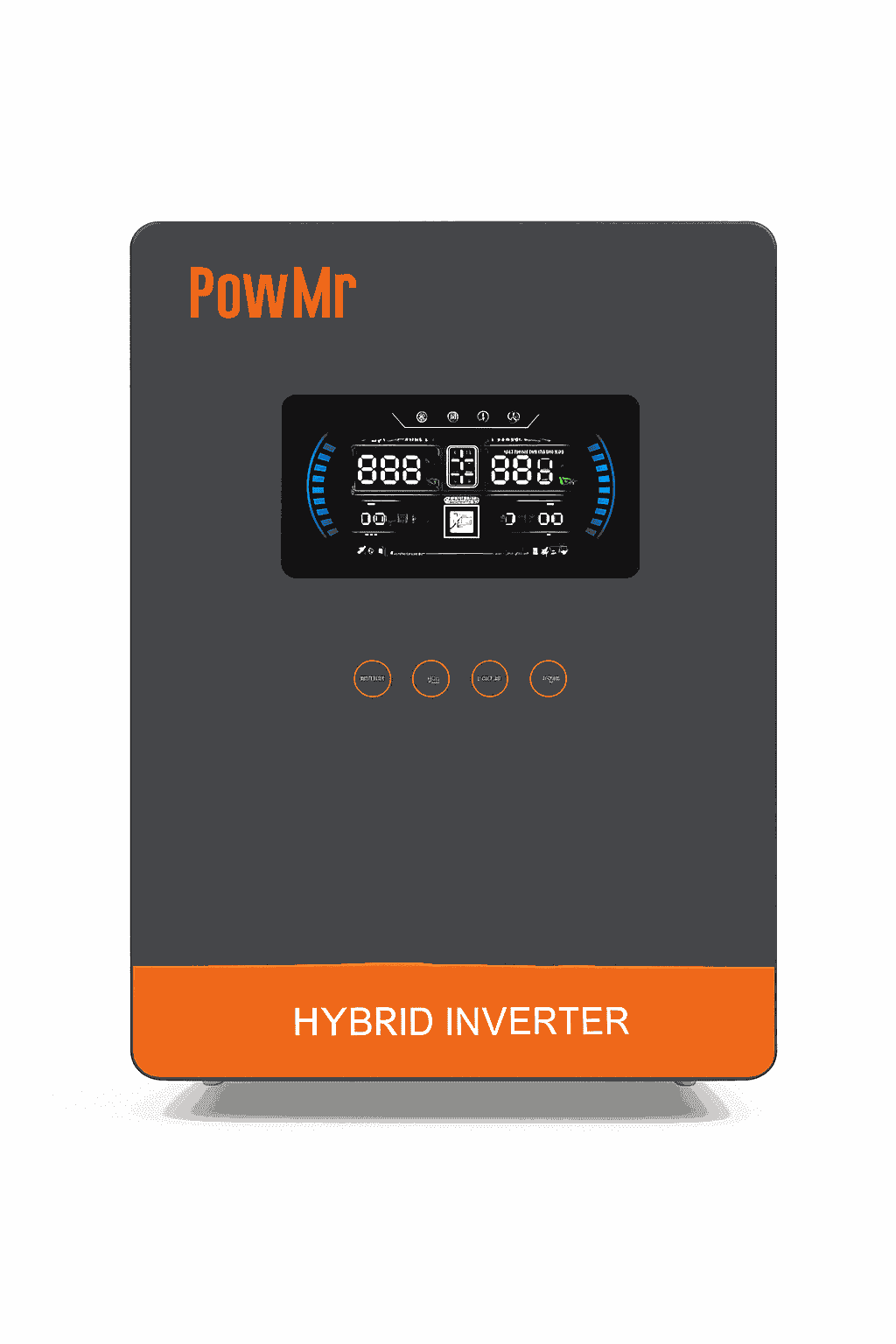 24V 4000W Solar Inverter Pure Sine Wave with LCD Display and MPPT-4KW without WIFI / 110-120V / 24V|United States