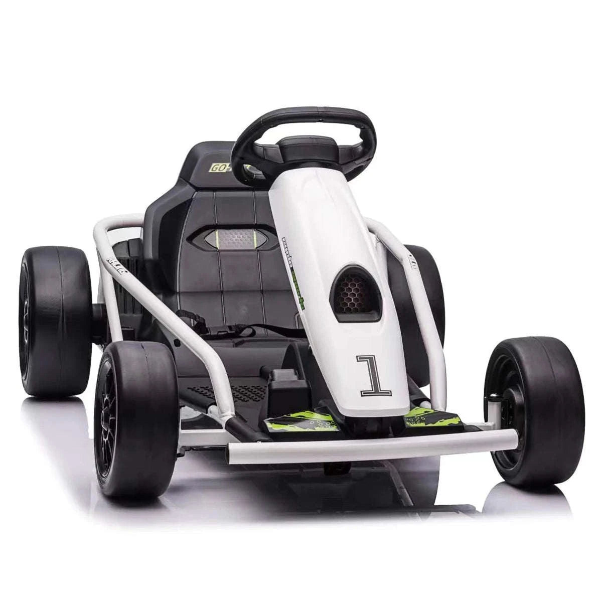 24V Electric Go Kart Drift Car for Kids-Rose red / United States