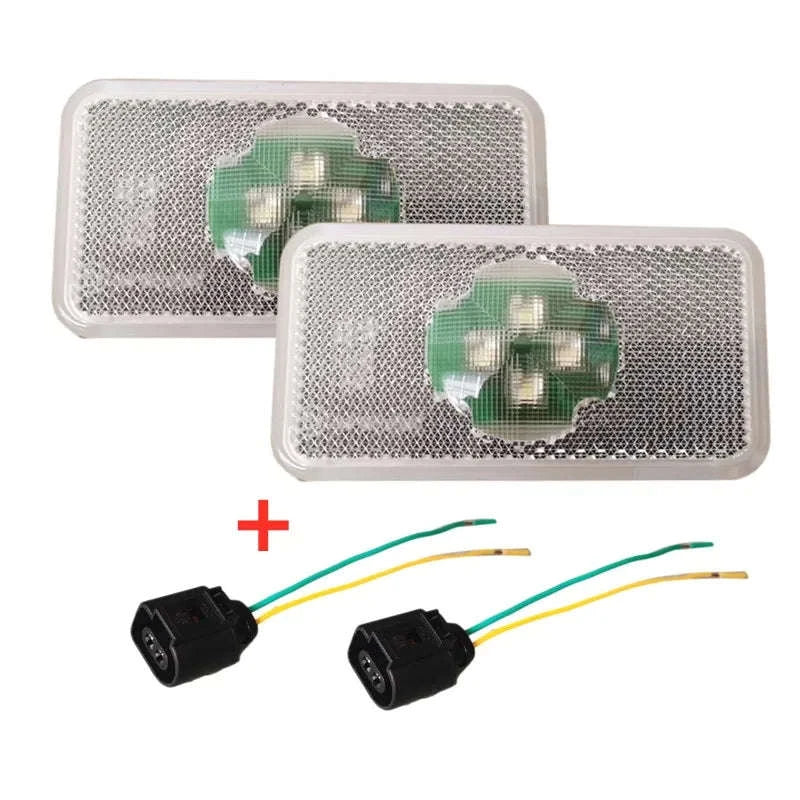 24V LED Side Marker Lights, Amber, 2pcs-8pcs amber