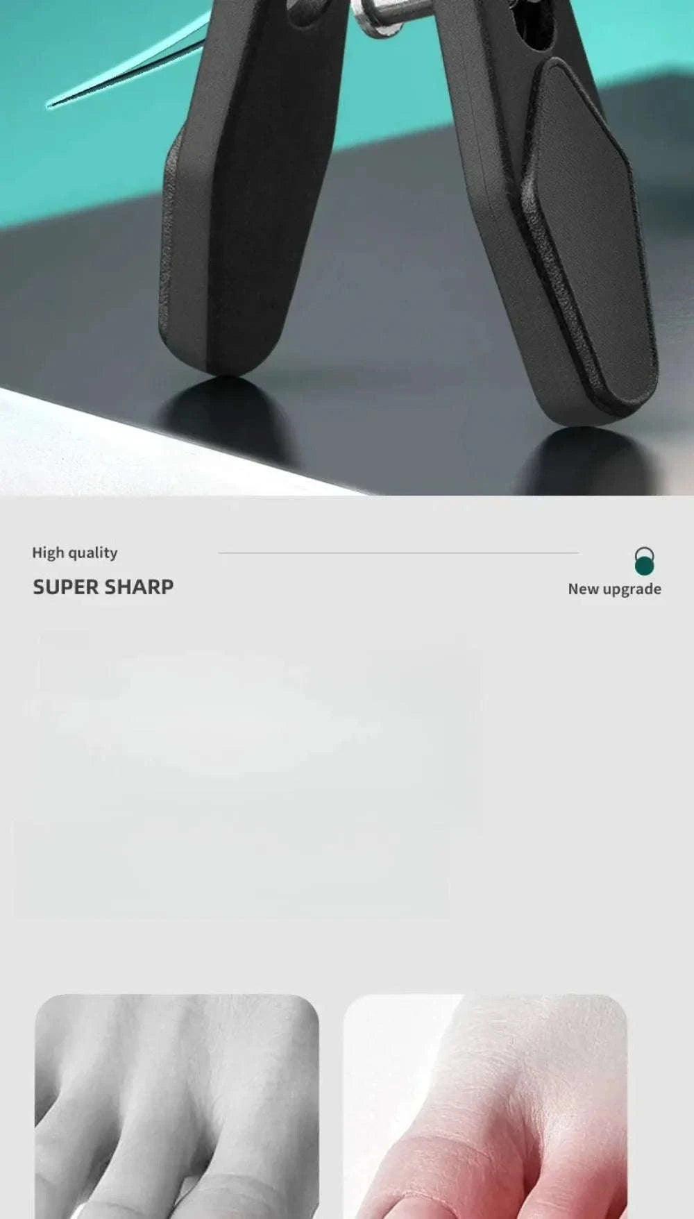 25° Slant Edge Nail Clipper for Ingrown Toenails-Orange