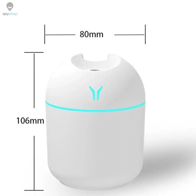 250ML USB Mini Air Humidifier Aroma Essential Oil Diffuser For Home Car Ultrasonic Mute Mist Maker Diffuser with LED Color Lamp Spy-shop.com