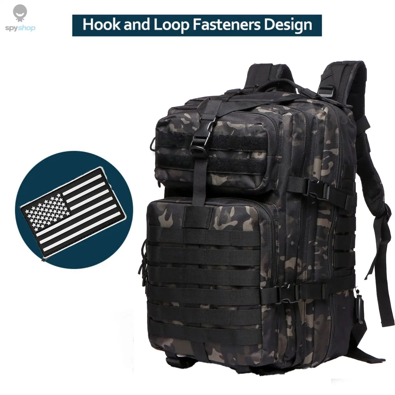25L/50L Sturdy Nylon Waterproof Tactical Sports Trekking Fishing Hunting Camping Hiking Bag Backpack Outdoor Rucksacks Spy-shop.com