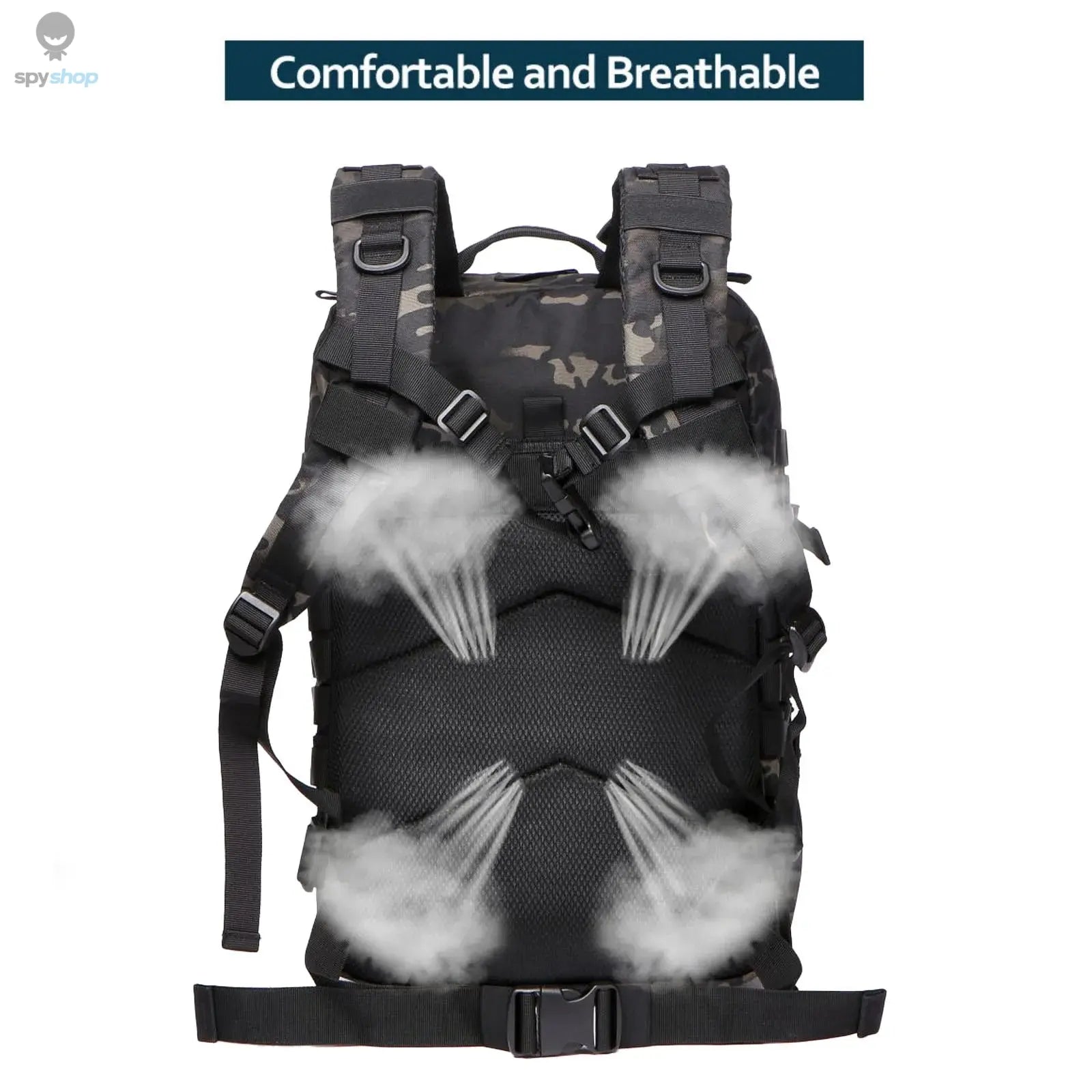 25L/50L Sturdy Nylon Waterproof Tactical Sports Trekking Fishing Hunting Camping Hiking Bag Backpack Outdoor Rucksacks Spy-shop.com