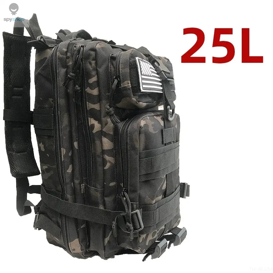 25L/50L Sturdy Nylon Waterproof Tactical Sports Trekking Fishing Hunting Camping Hiking Bag Backpack Outdoor Rucksacks Spy-shop.com