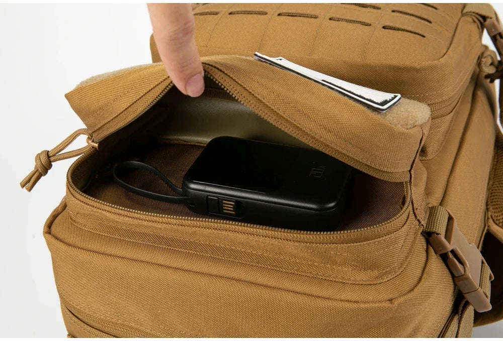 25L/45L Tactical Backpack for Outdoor Adventures-45L Red