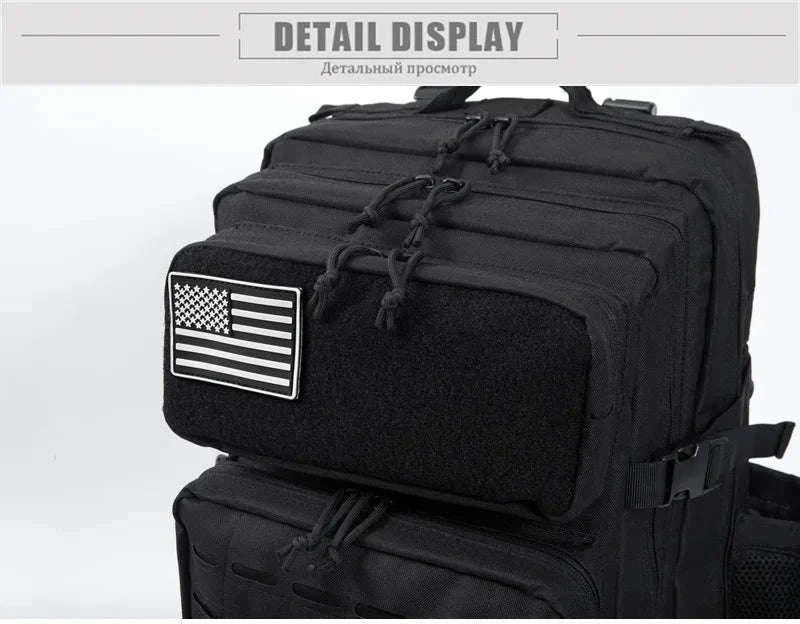 25L/45L Tactical Backpack with Water Bottle Holder-25L Gray / spain
