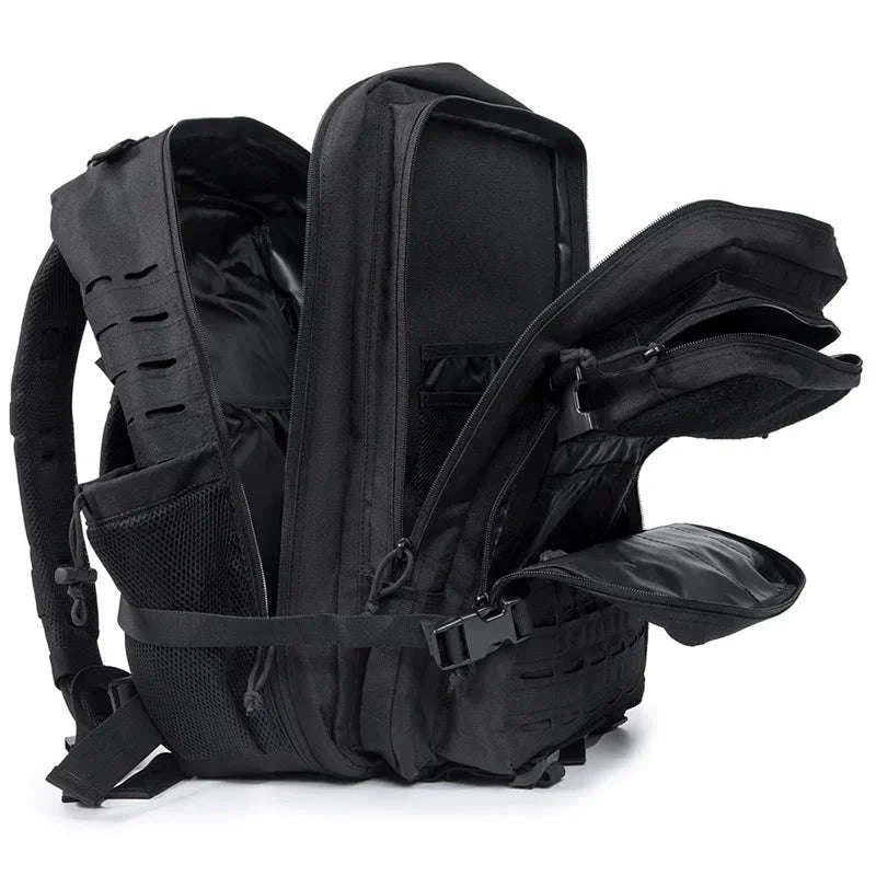 25L/45L Tactical Backpack with Water Bottle Holder-25L Gray / spain