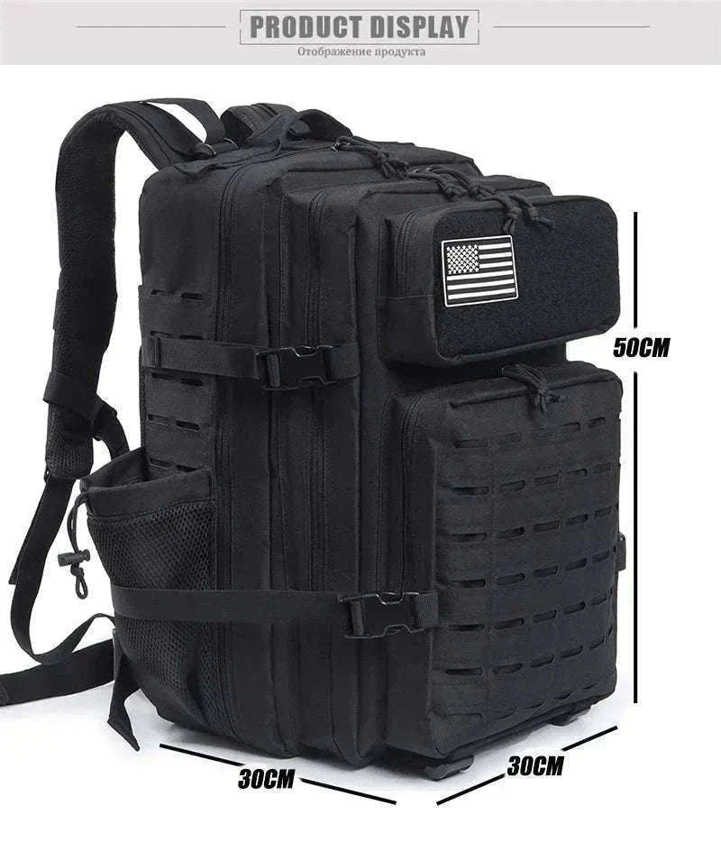 25L/45L Tactical Backpack with Water Bottle Holder-25L Gray / spain