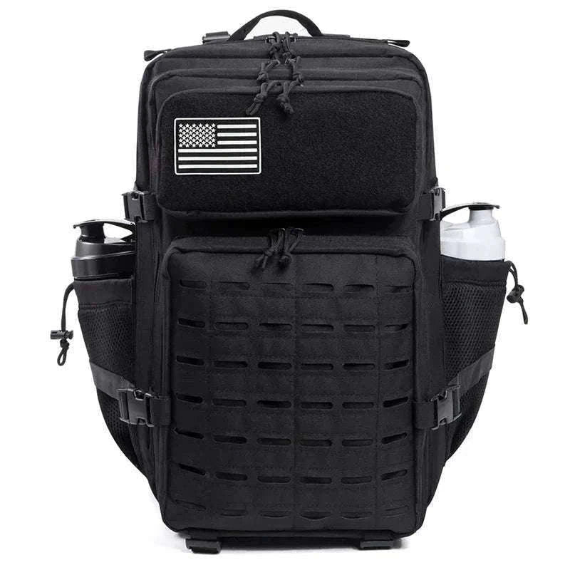 25L/45L Tactical Backpack with Water Bottle Holder-25L Gray / spain