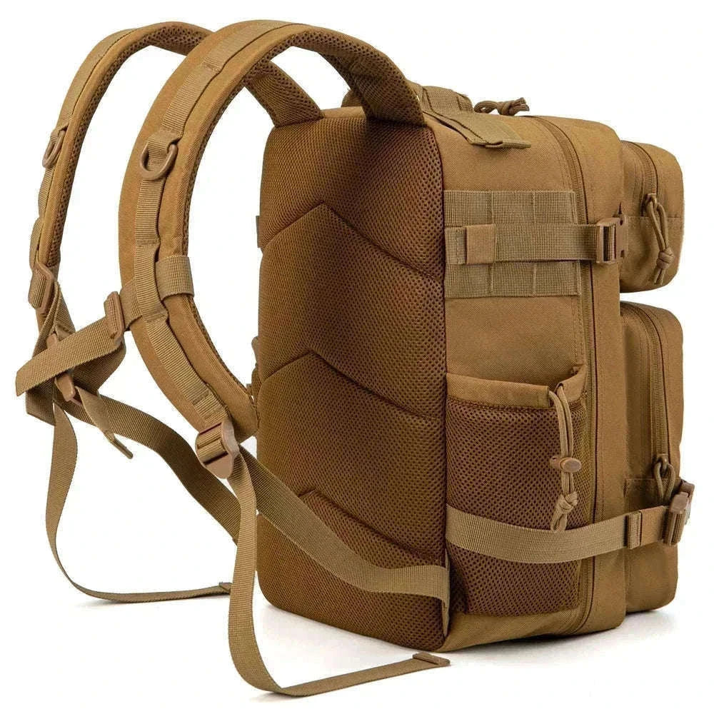 25L/45L Tactical Backpack with Water Bottle Holder-25L Gray / spain