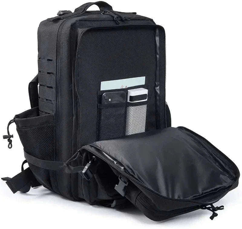 25L/45L Tactical Backpack with Water Bottle Holder-25L Gray / spain