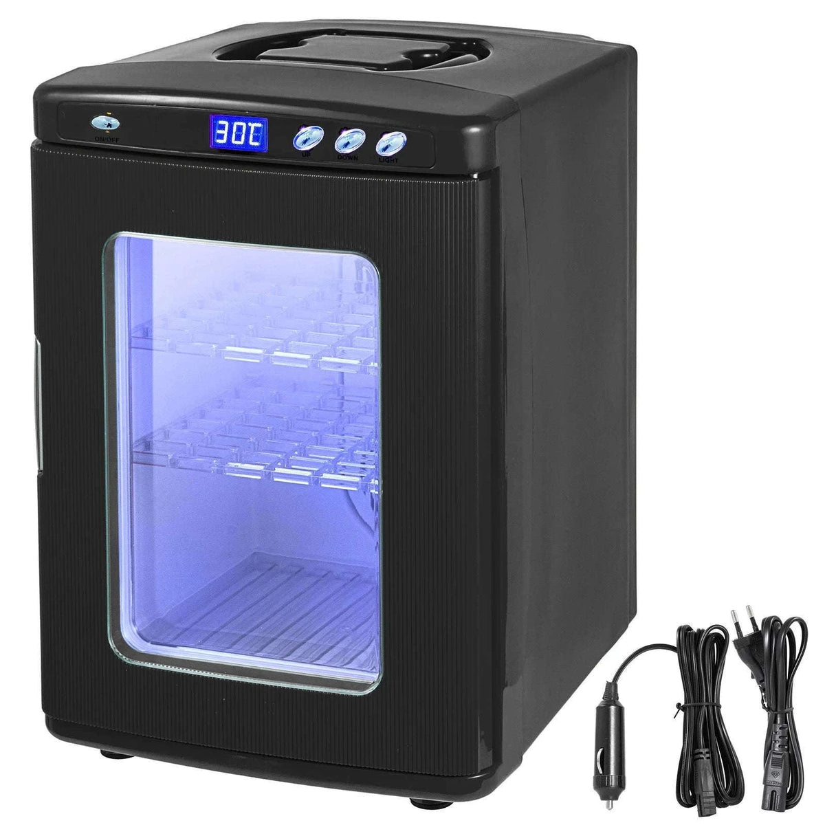 25L Reptile Incubator with Heating and Cooling-black / 25L / Germany