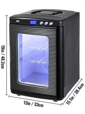 25L Reptile Incubator with Heating and Cooling-black / 25L / Germany