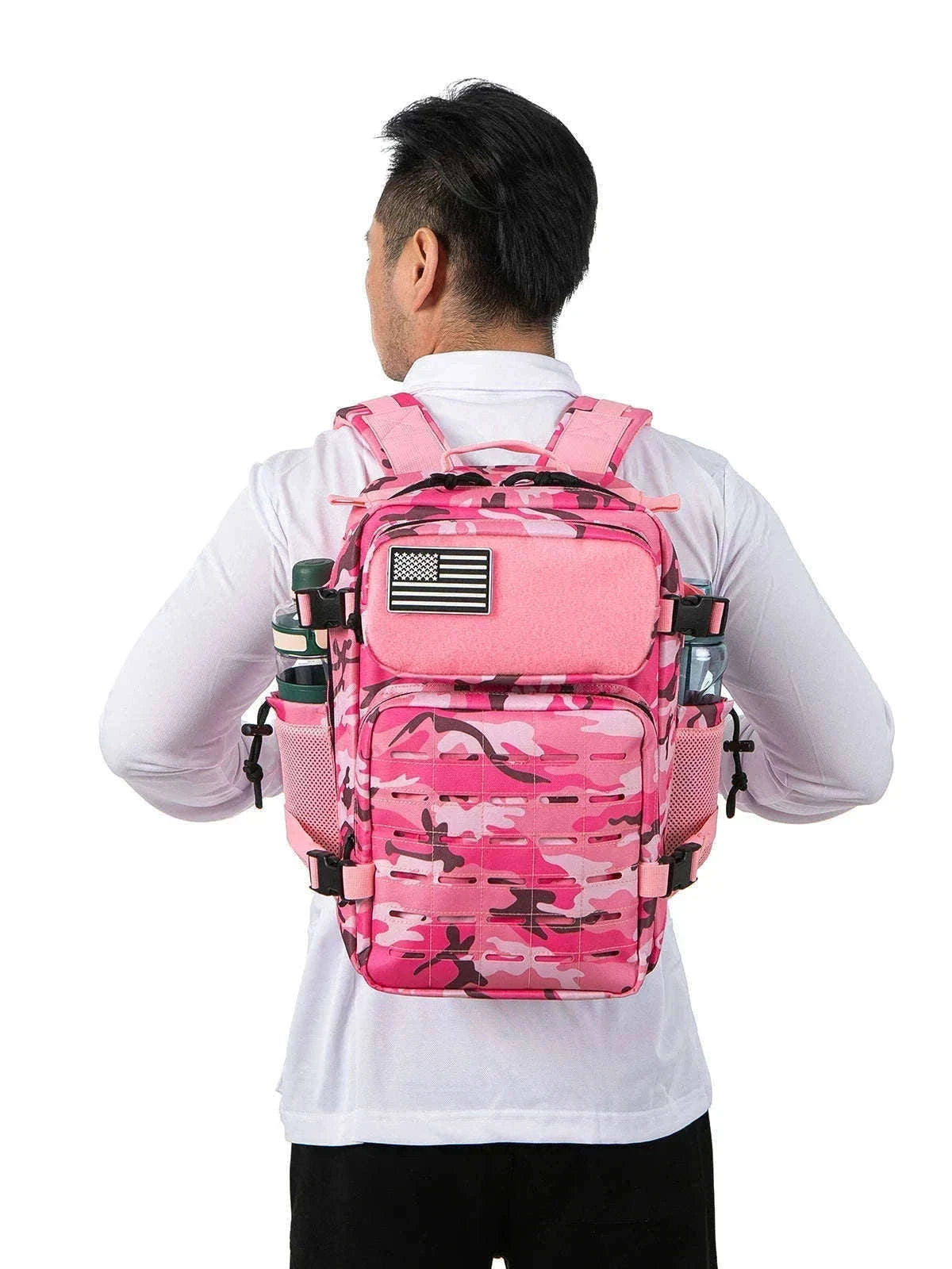 25L Tactical Backpack for Hiking, Travel, Camping and School-Gray / Poland / Other